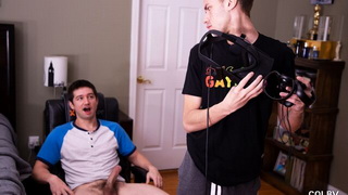 Colby Chambers Sexy Gamer Boy Fucks him HARD BAREBACK