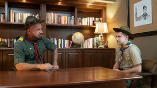 Scoutmaster helps new horny scout earn fingering badge