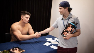it's finally his turn to meet his favorite pornstar