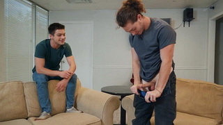 His first fuck on camera