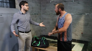 Dustin Steele is pissed off because Angel Ventura is late for his workout