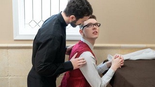 His touch was too much for me...