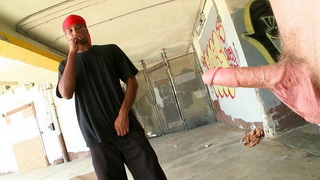 Only time he ever shut up was when we put a dick in his mouth